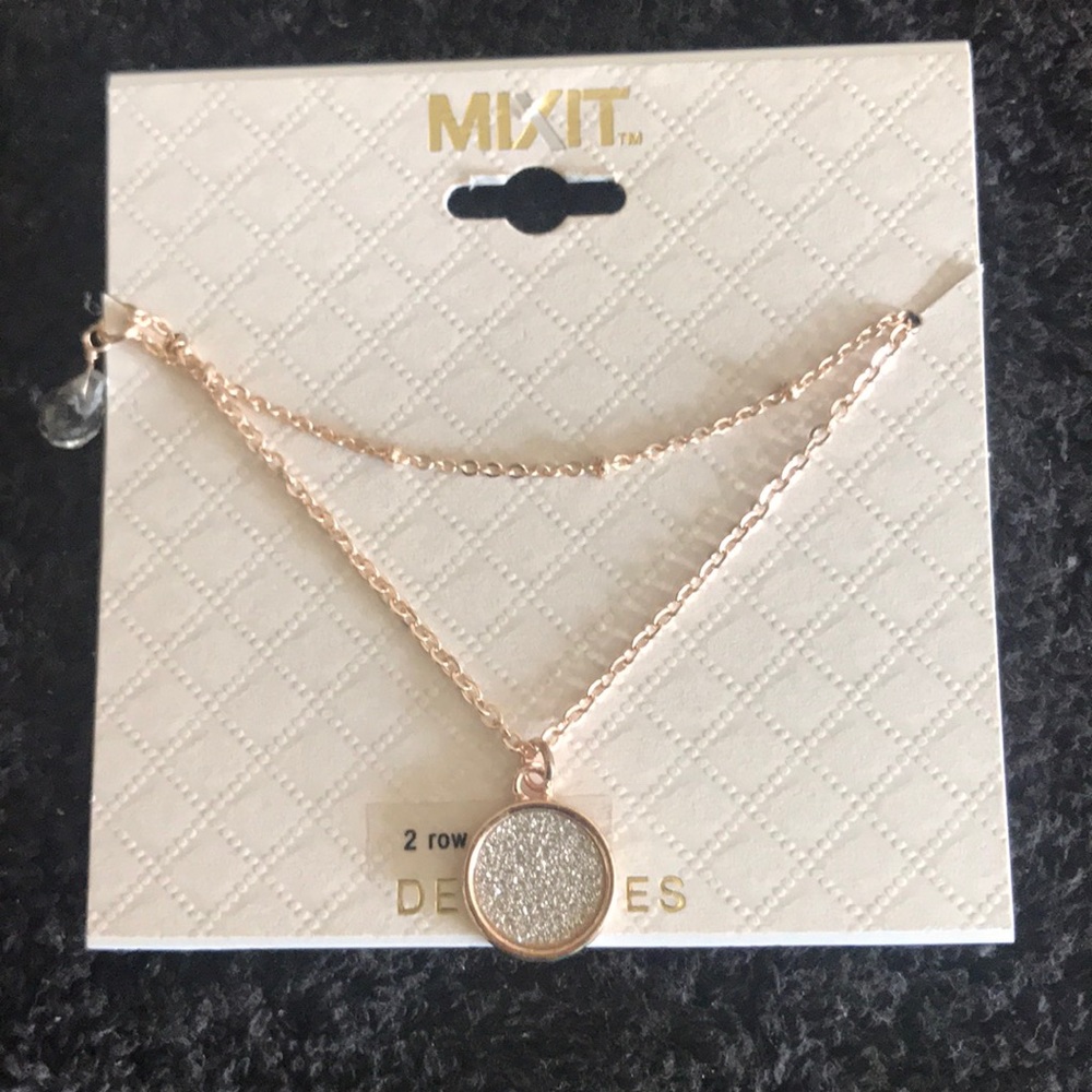 Rose gold necklace